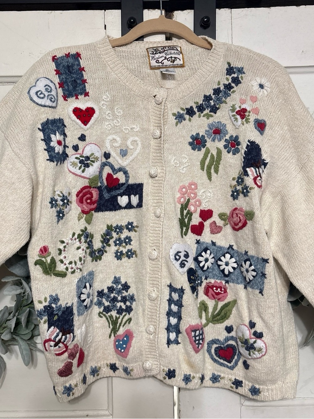 Vintage Heirloom Collectibles Cardigan